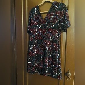 Cute flowing woman’s dress